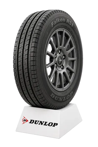DUNLOP 185 R14 FALKEN R51